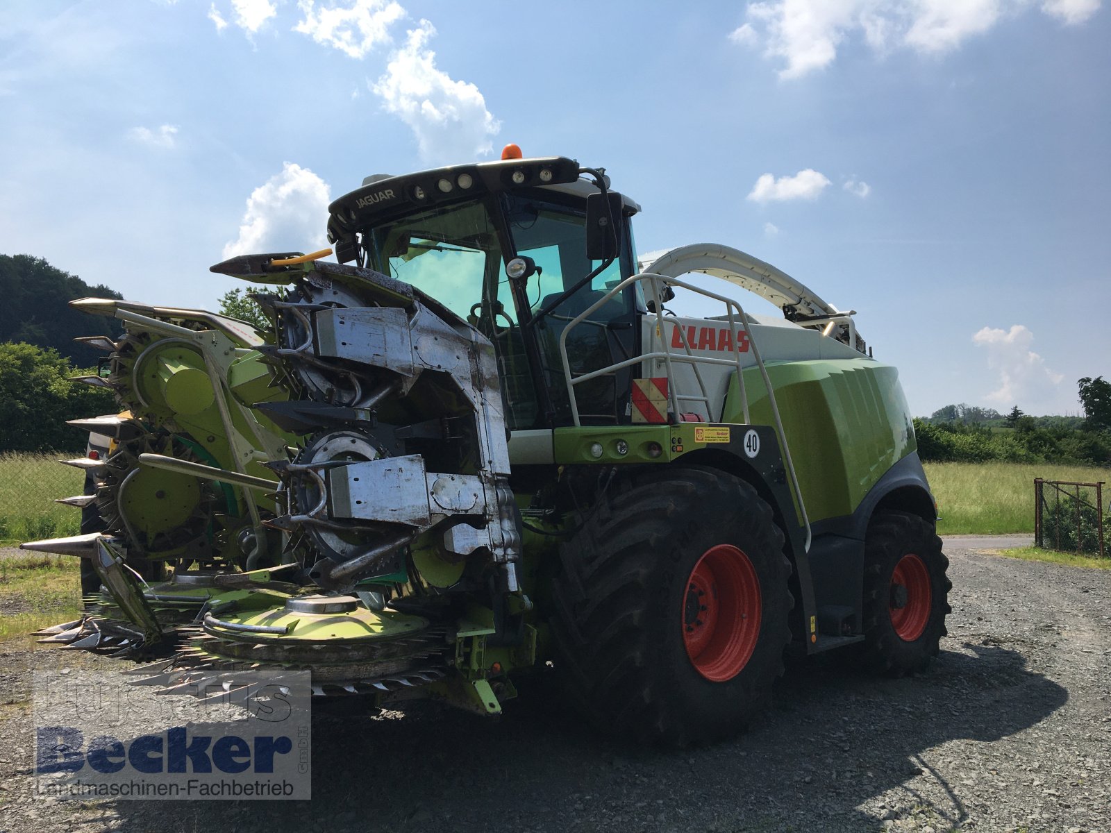 Feldhäcksler tip CLAAS Jaguar 940 A Typ 497, Gebrauchtmaschine in Nidda-Michelnau (Poză 1)