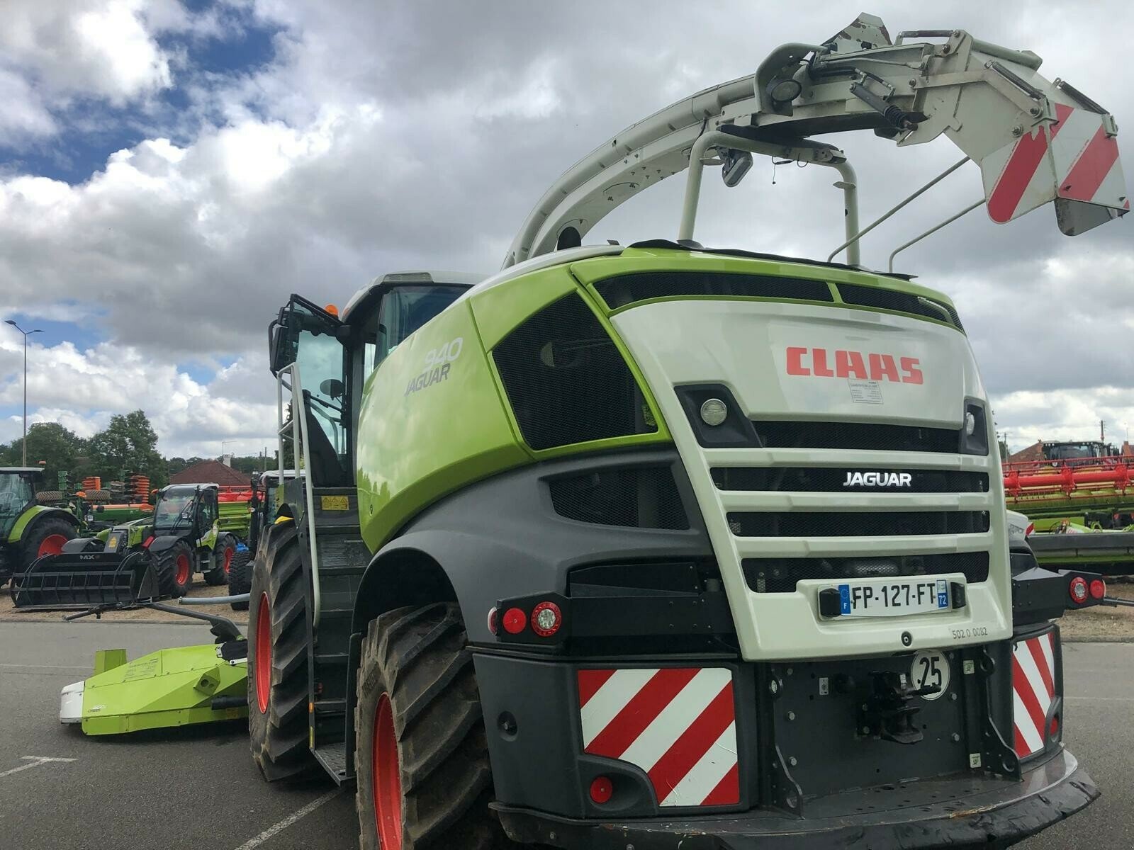 Feldhäcksler del tipo CLAAS JAGUAR 940 T4F TRADITION, Gebrauchtmaschine en ST CLEMENT DE LA PLACE (Imagen 3)