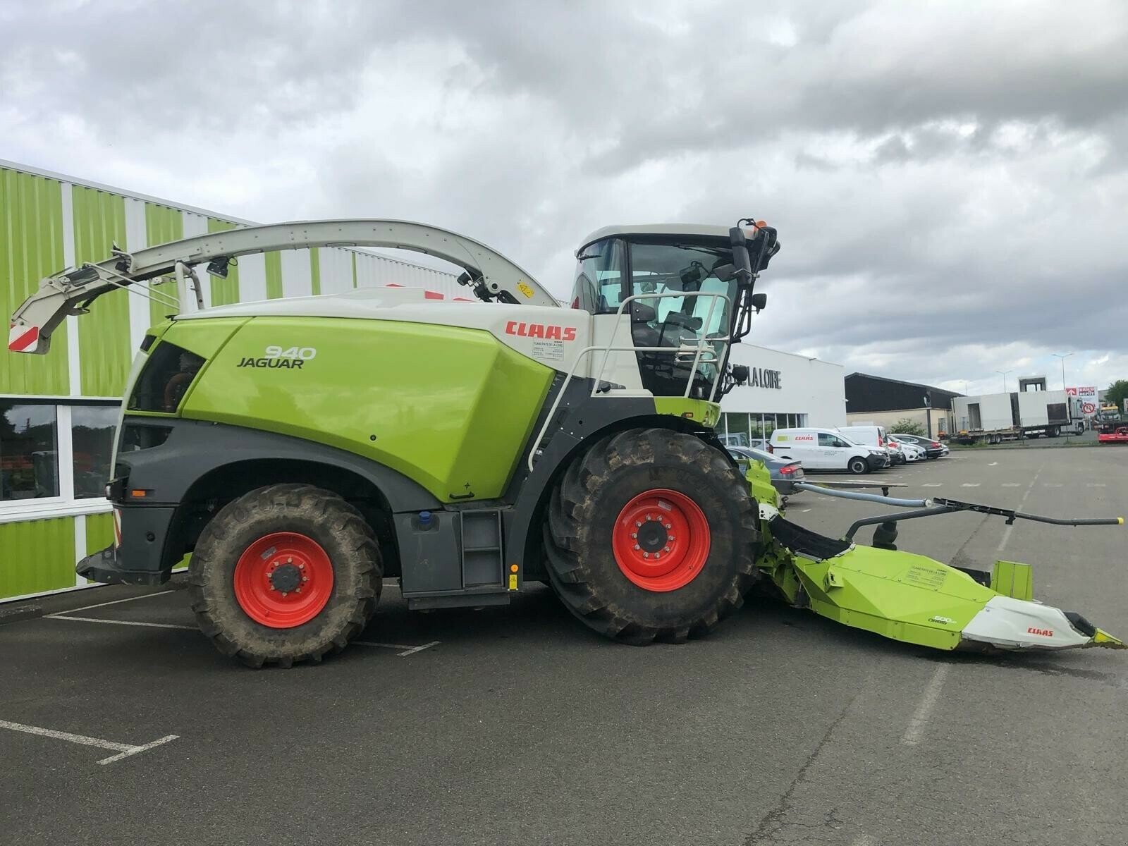 Feldhäcksler del tipo CLAAS JAGUAR 940 T4F TRADITION, Gebrauchtmaschine en ST CLEMENT DE LA PLACE (Imagen 8)