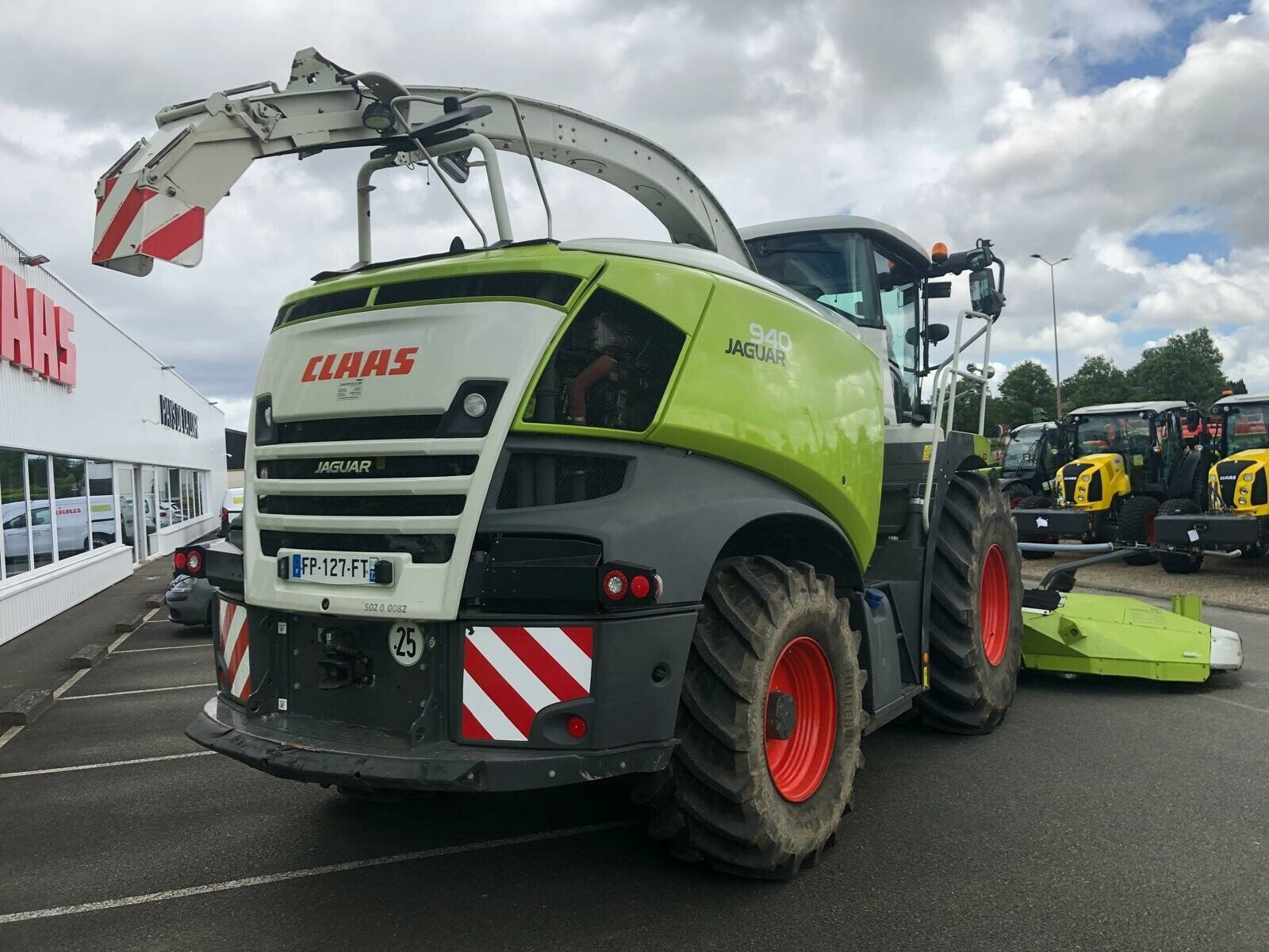 Feldhäcksler des Typs CLAAS JAGUAR 940 T4F TRADITION, Gebrauchtmaschine in ST CLEMENT DE LA PLACE (Bild 7)