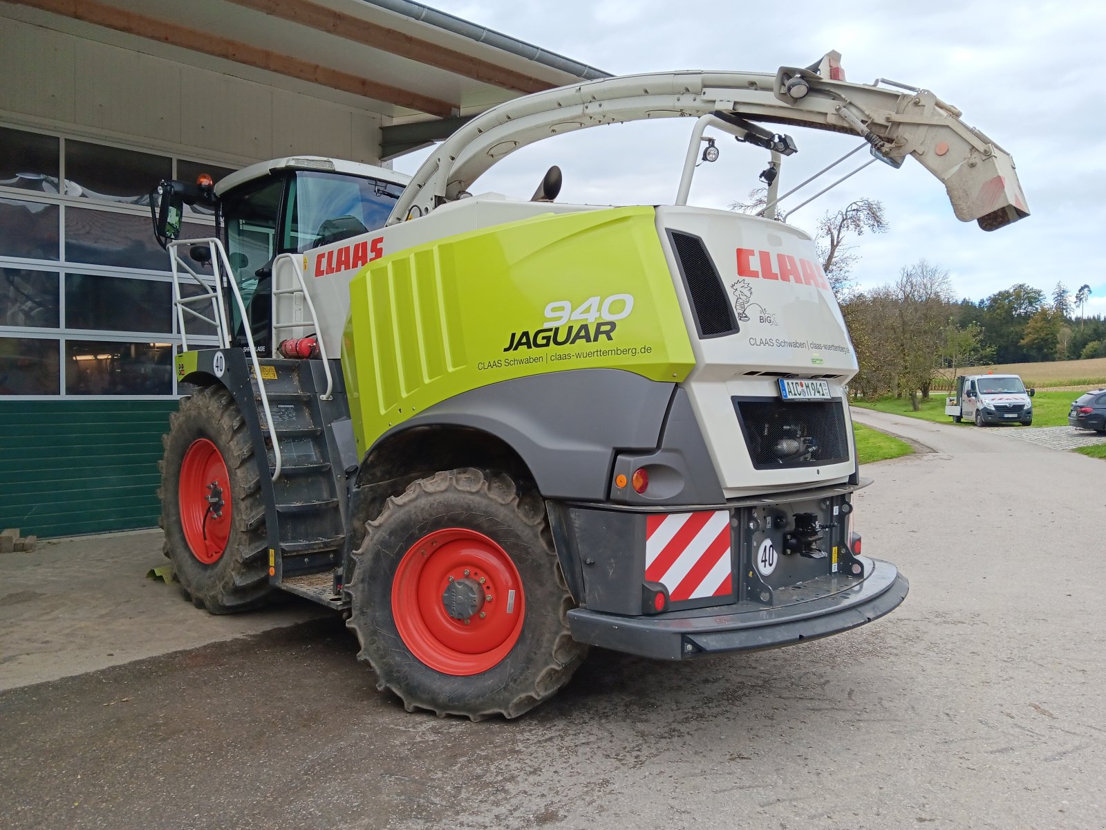 Feldhäcksler des Typs CLAAS Jaguar 940, Gebrauchtmaschine in Hollenbach (Bild 2)