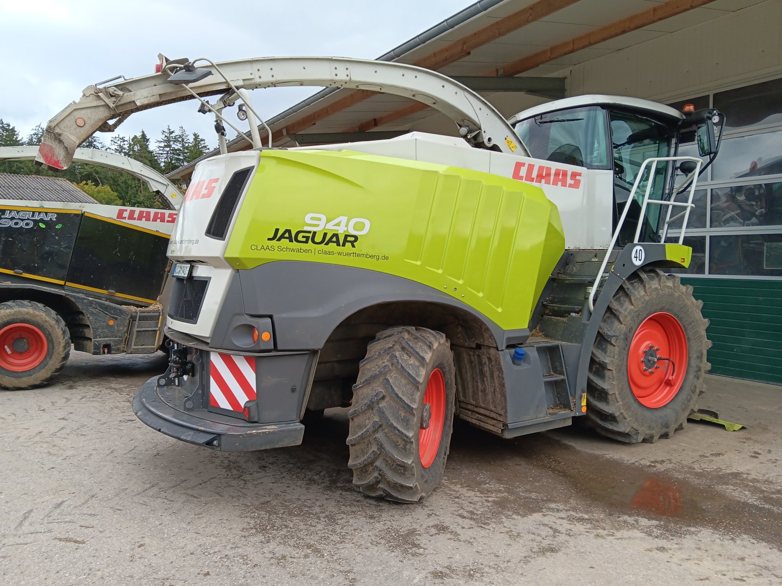 Feldhäcksler Türe ait CLAAS Jaguar 940, Gebrauchtmaschine içinde Hollenbach (resim 3)