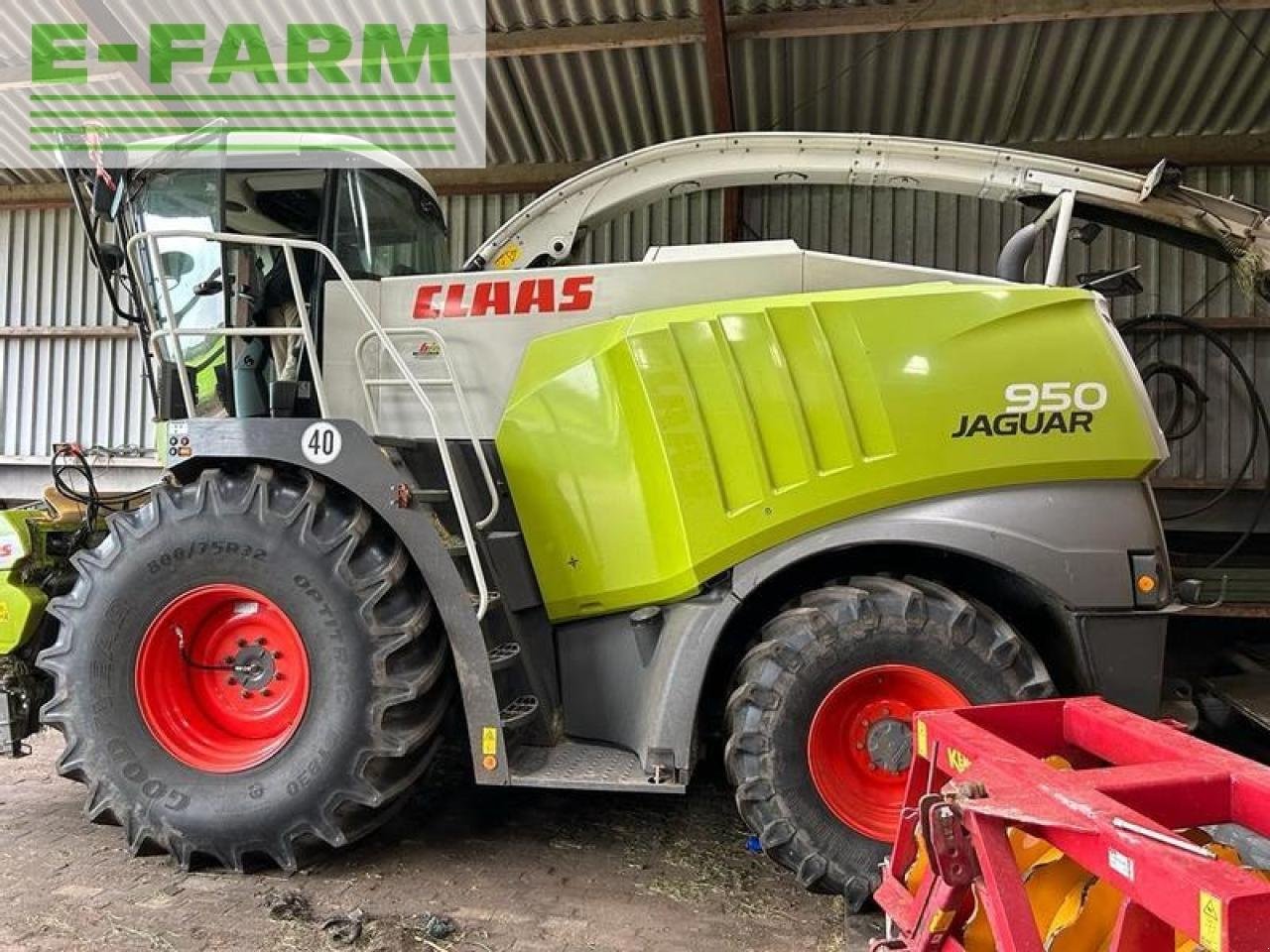 Feldhäcksler des Typs CLAAS jaguar 940, Gebrauchtmaschine in ag BROEKLAND (Bild 2)