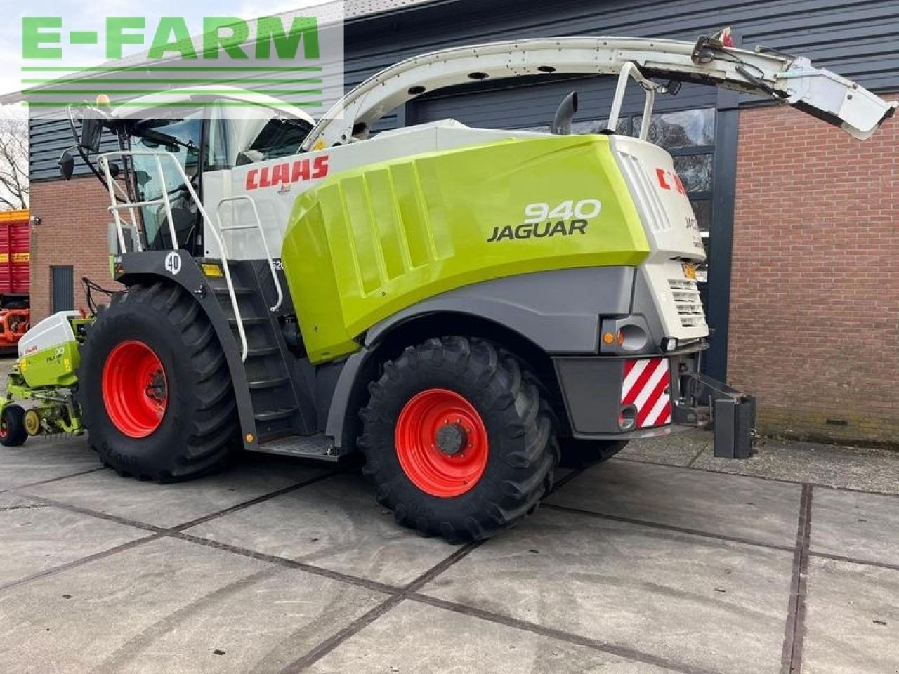 Feldhäcksler Türe ait CLAAS jaguar 940, Gebrauchtmaschine içinde ag BROEKLAND (resim 3)