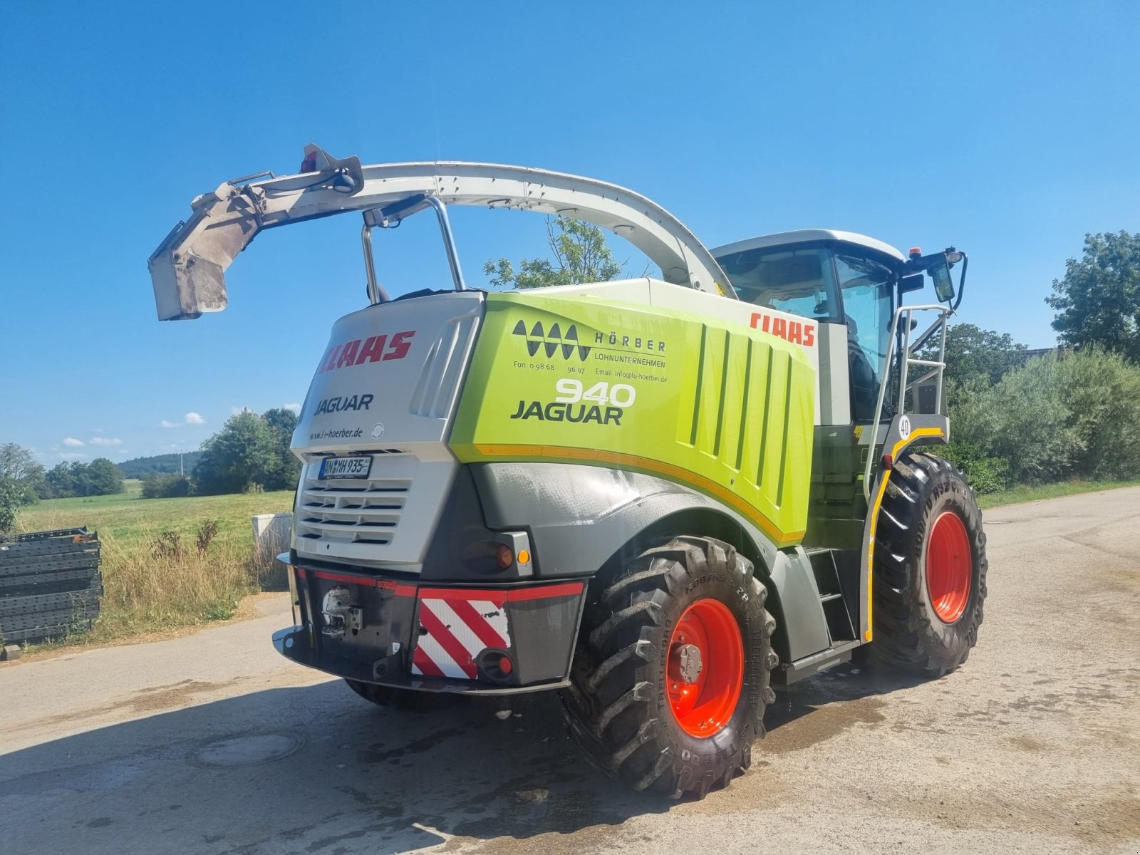 Feldhäcksler du type CLAAS Jaguar 940, Gebrauchtmaschine en Leutershausen (Photo 2)