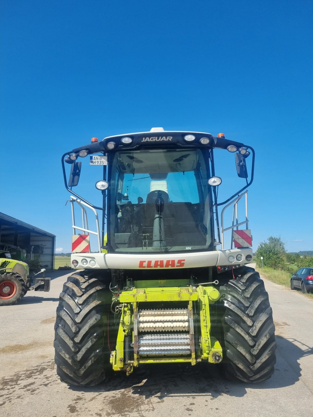 Feldhäcksler typu CLAAS Jaguar 940, Gebrauchtmaschine w Leutershausen (Zdjęcie 3)