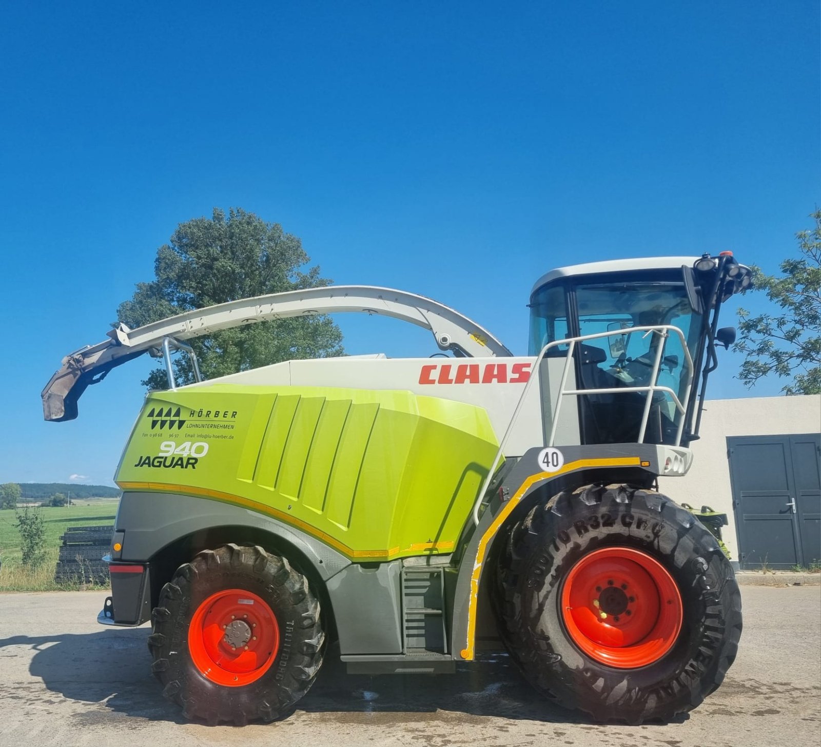 Feldhäcksler des Typs CLAAS Jaguar 940, Gebrauchtmaschine in Leutershausen (Bild 4)