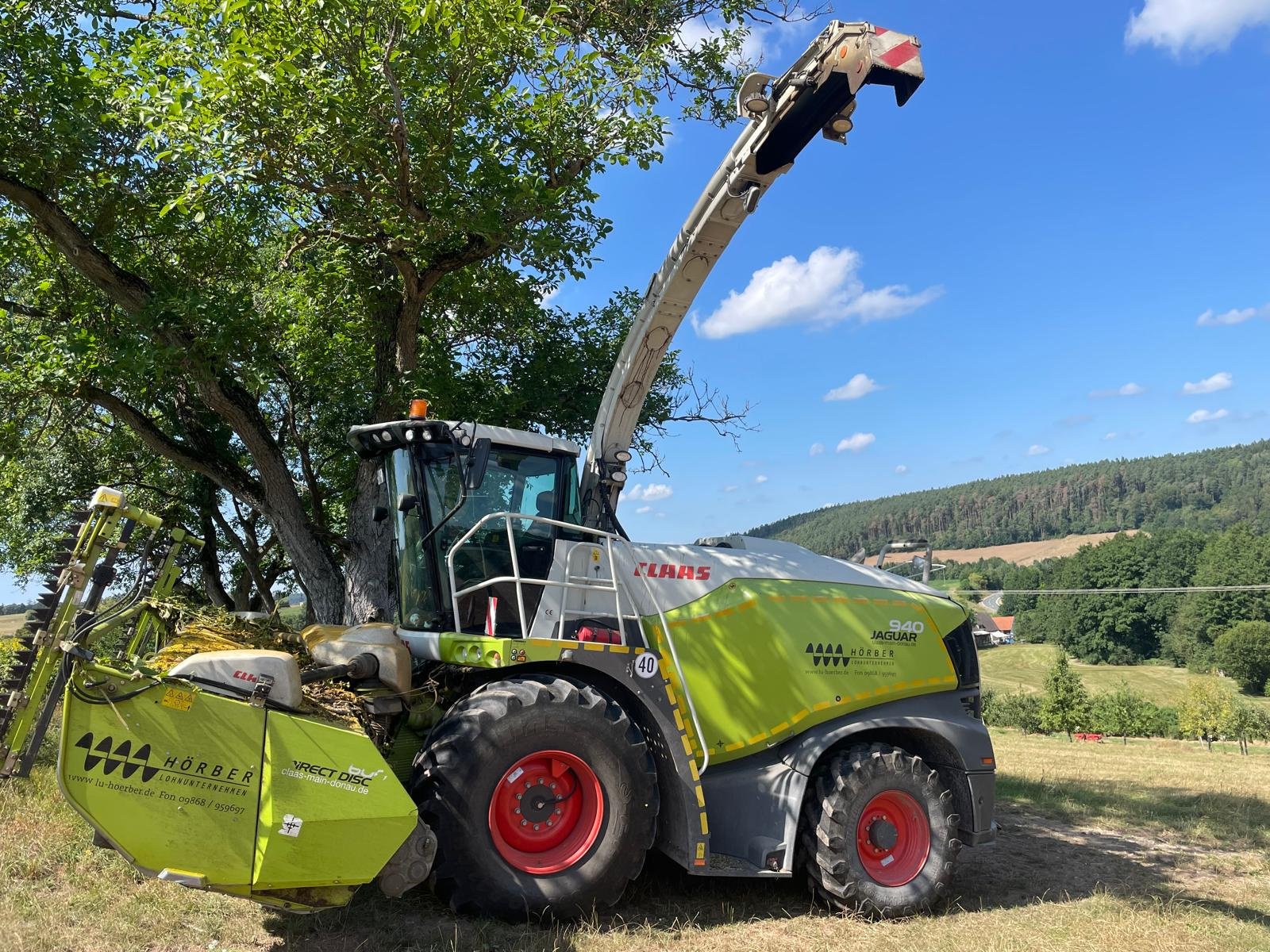 Feldhäcksler del tipo CLAAS Jaguar 940, Gebrauchtmaschine en Leutershausen (Imagen 1)