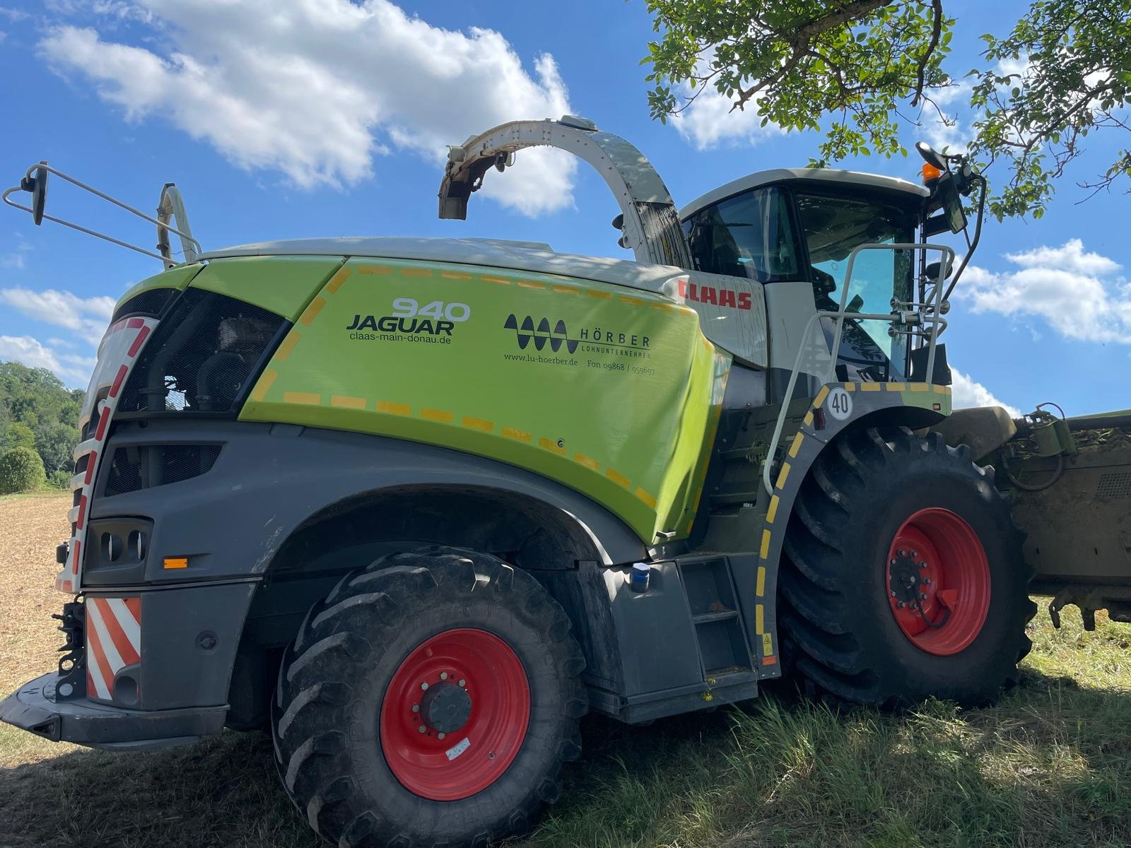 Feldhäcksler des Typs CLAAS Jaguar 940, Gebrauchtmaschine in Leutershausen (Bild 4)