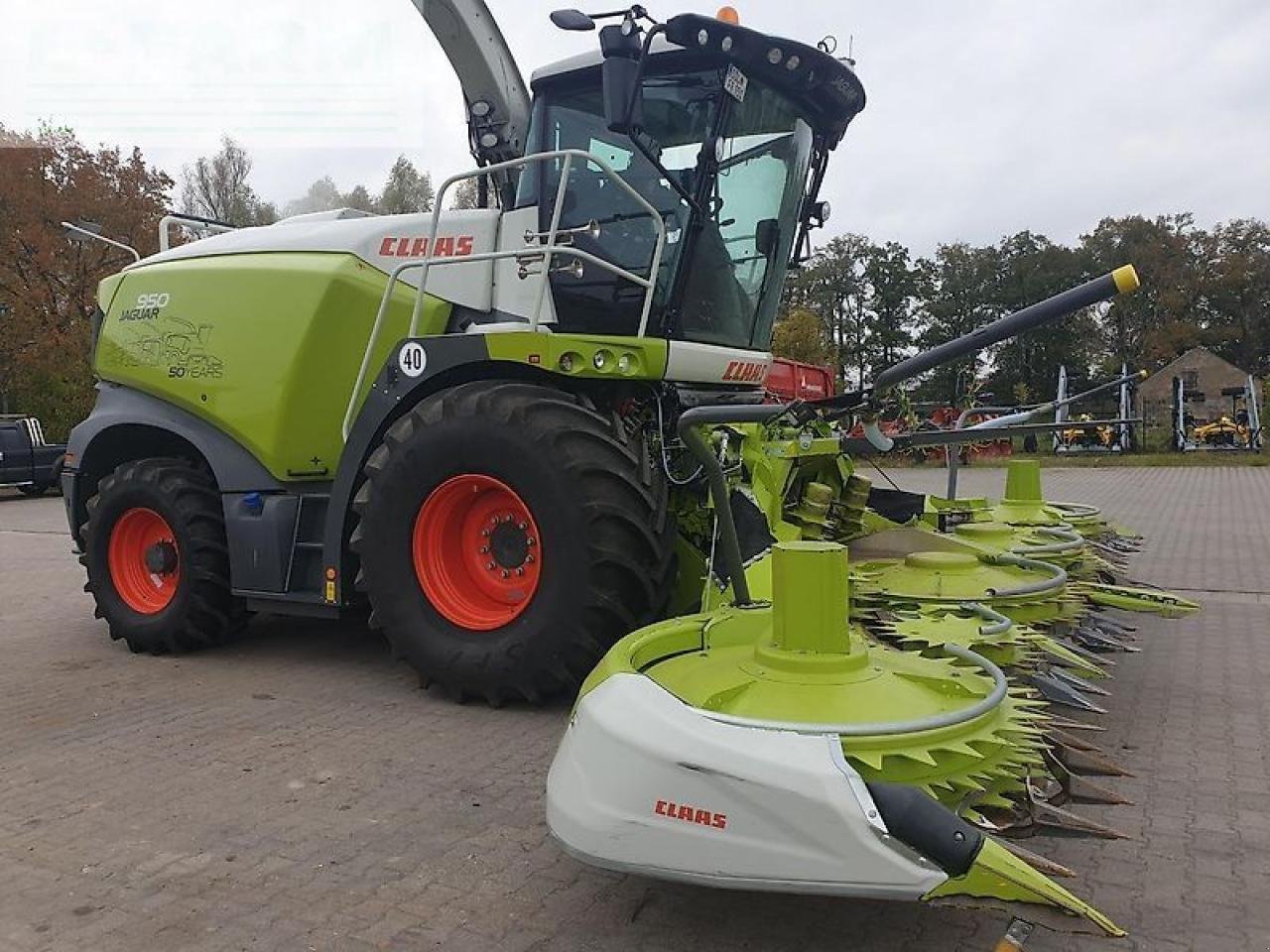 Feldhäcksler del tipo CLAAS jaguar 950 +orbis 750 +pick up 300, Gebrauchtmaschine en NEUENDORF AM SPECK (Imagen 1)