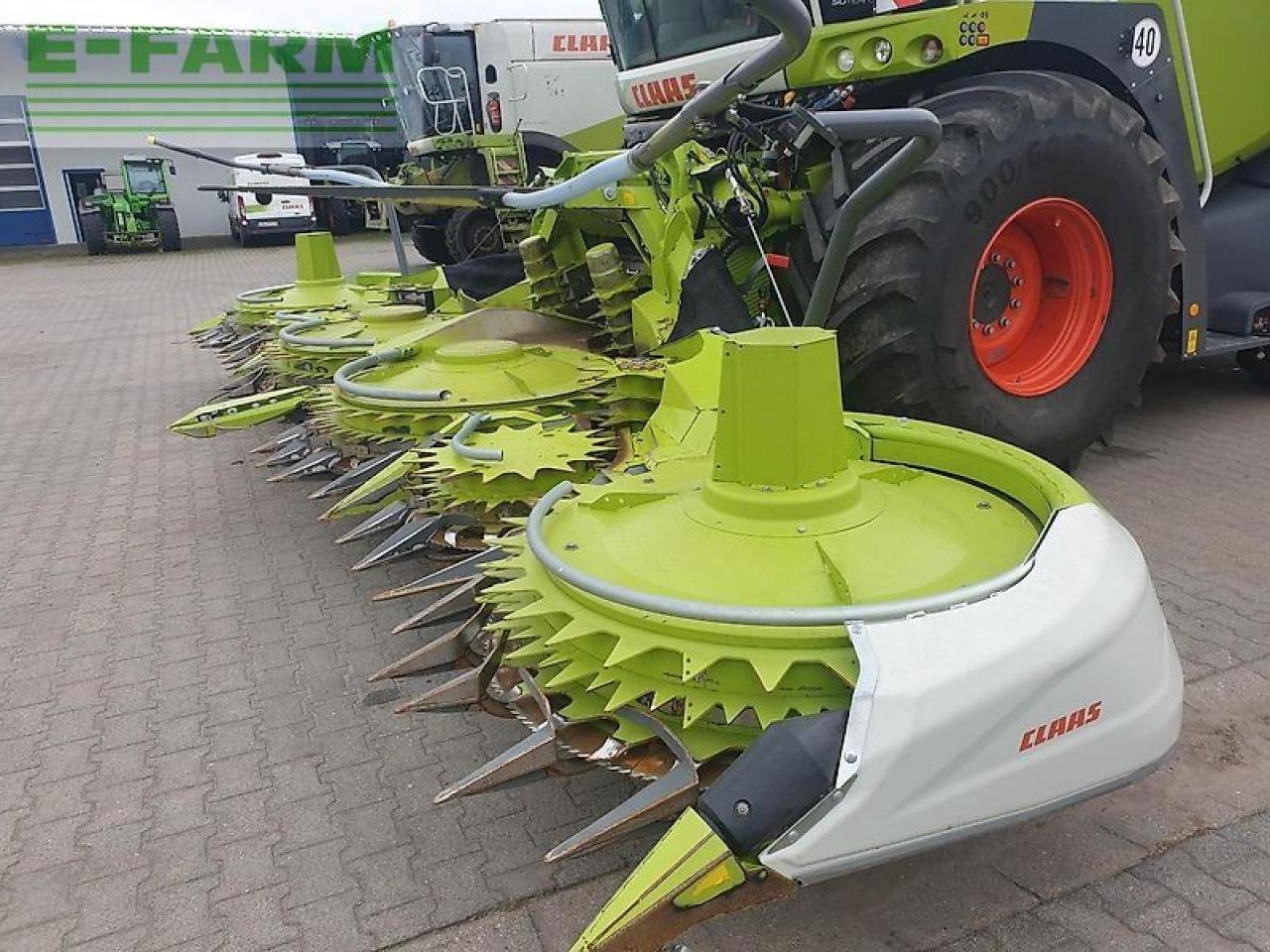 Feldhäcksler del tipo CLAAS jaguar 950 +orbis 750 +pick up 300, Gebrauchtmaschine en NEUENDORF AM SPECK (Imagen 4)