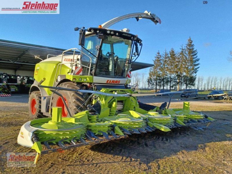 Feldhäcksler van het type CLAAS Jaguar 950 + Orbis 750 u.PU 300, Gebrauchtmaschine in Rollwitz