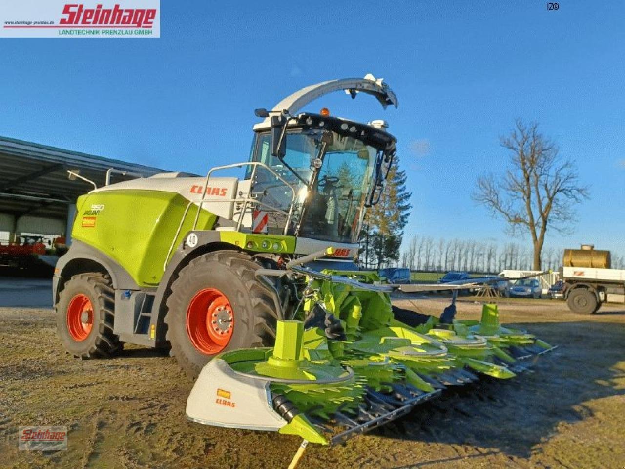 Feldhäcksler van het type CLAAS Jaguar 950 + Orbis 750 u.PU 300, Gebrauchtmaschine in Rollwitz (Foto 2)