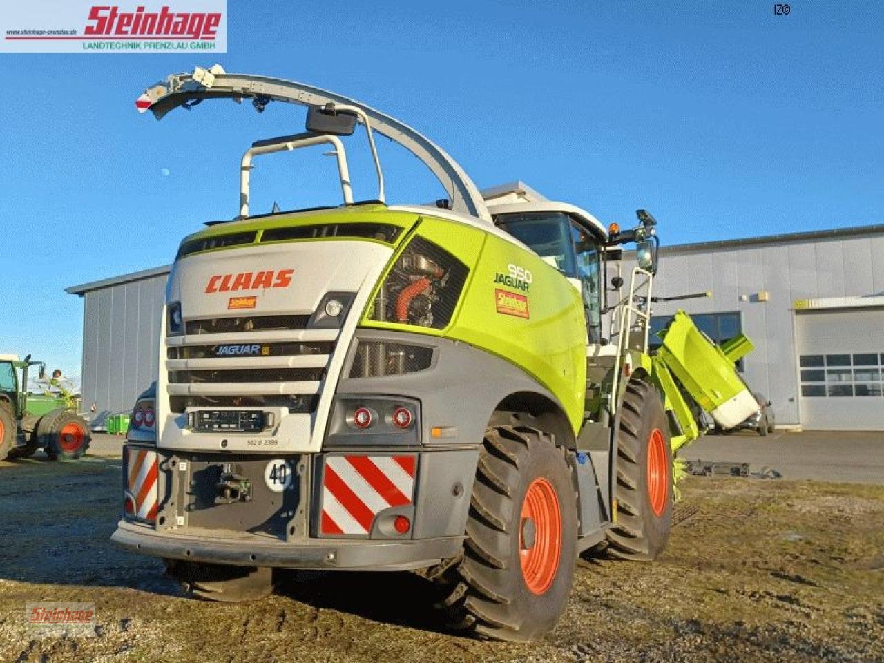 Feldhäcksler van het type CLAAS Jaguar 950 + Orbis 750 u.PU 300, Gebrauchtmaschine in Rollwitz (Foto 5)