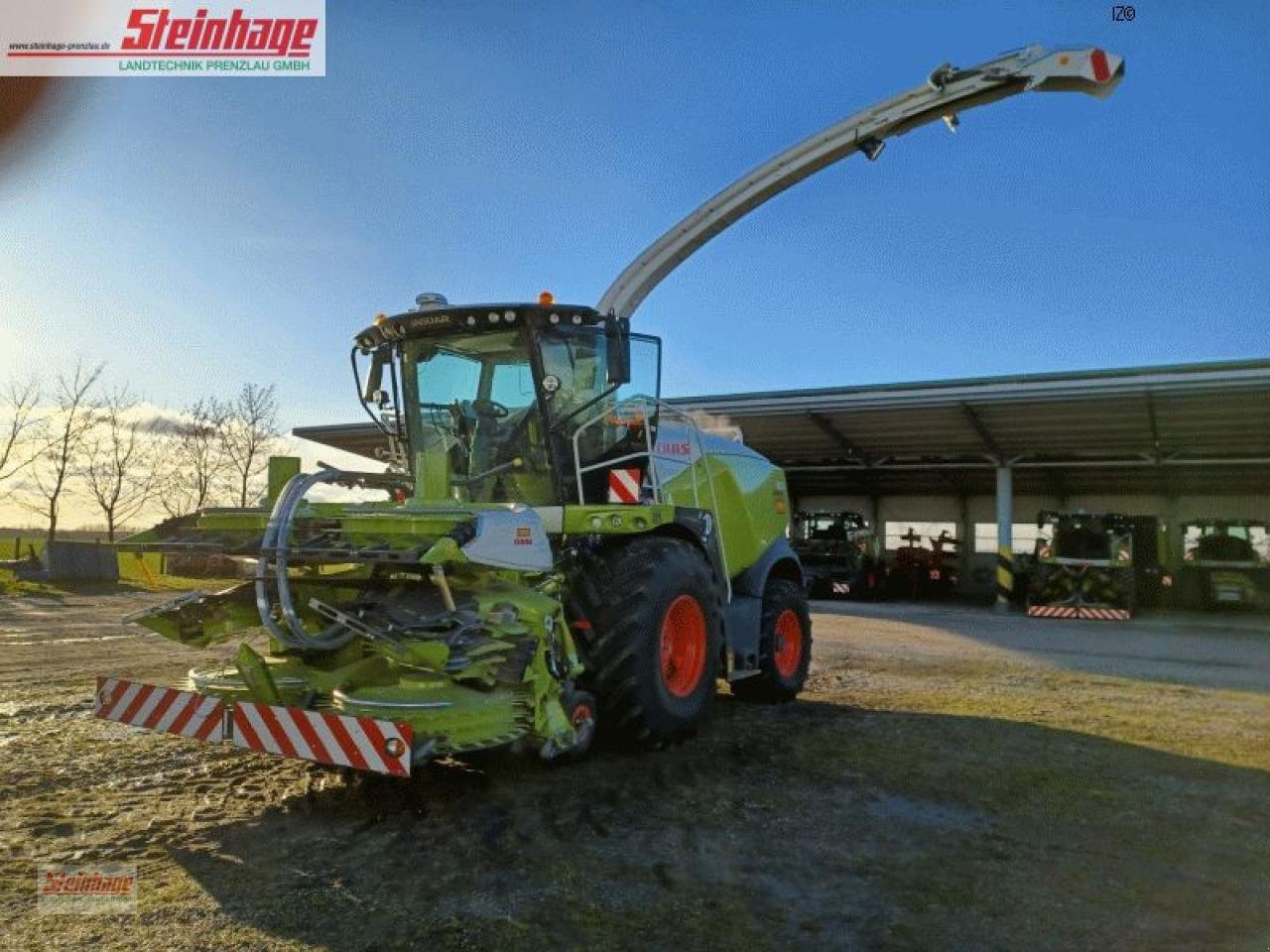 Feldhäcksler van het type CLAAS Jaguar 950 + Orbis 750 u.PU 300, Gebrauchtmaschine in Rollwitz (Foto 8)