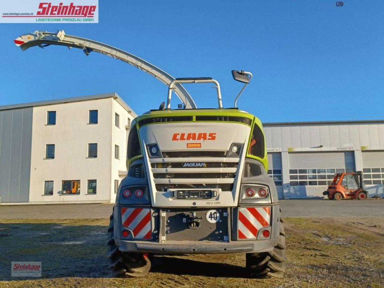 Feldhäcksler van het type CLAAS Jaguar 950 + Orbis 750 u.PU 300, Gebrauchtmaschine in Rollwitz (Foto 9)