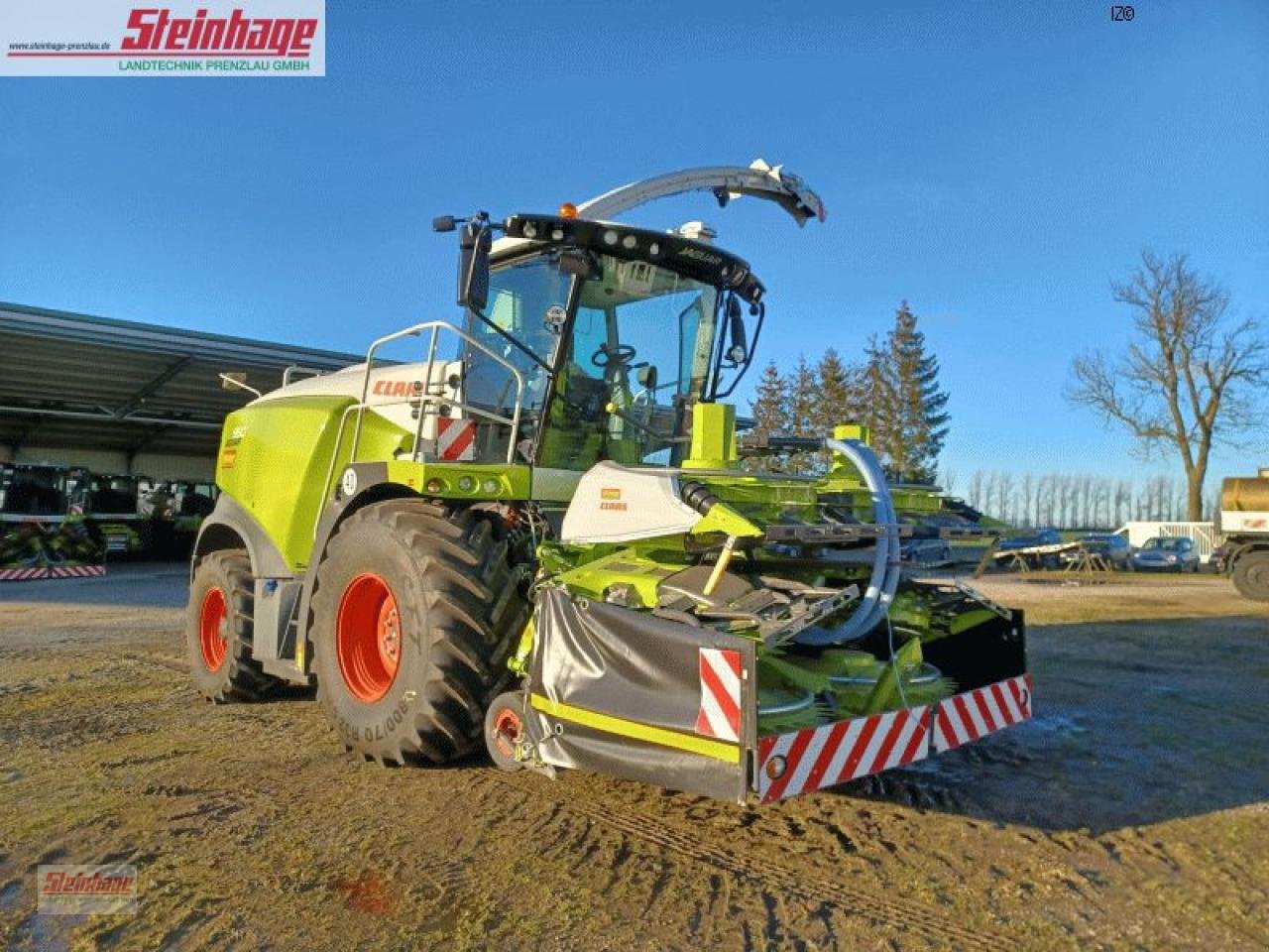 Feldhäcksler van het type CLAAS Jaguar 950 + Orbis 750 u.PU 300, Gebrauchtmaschine in Rollwitz (Foto 10)