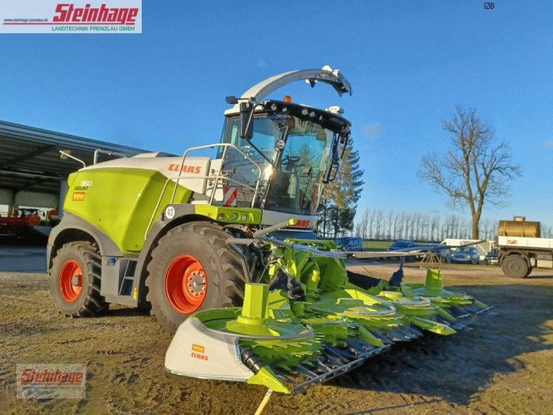 Feldhäcksler van het type CLAAS Jaguar 950 + Orbis 750 u.PU 300, Gebrauchtmaschine in Rollwitz (Foto 1)