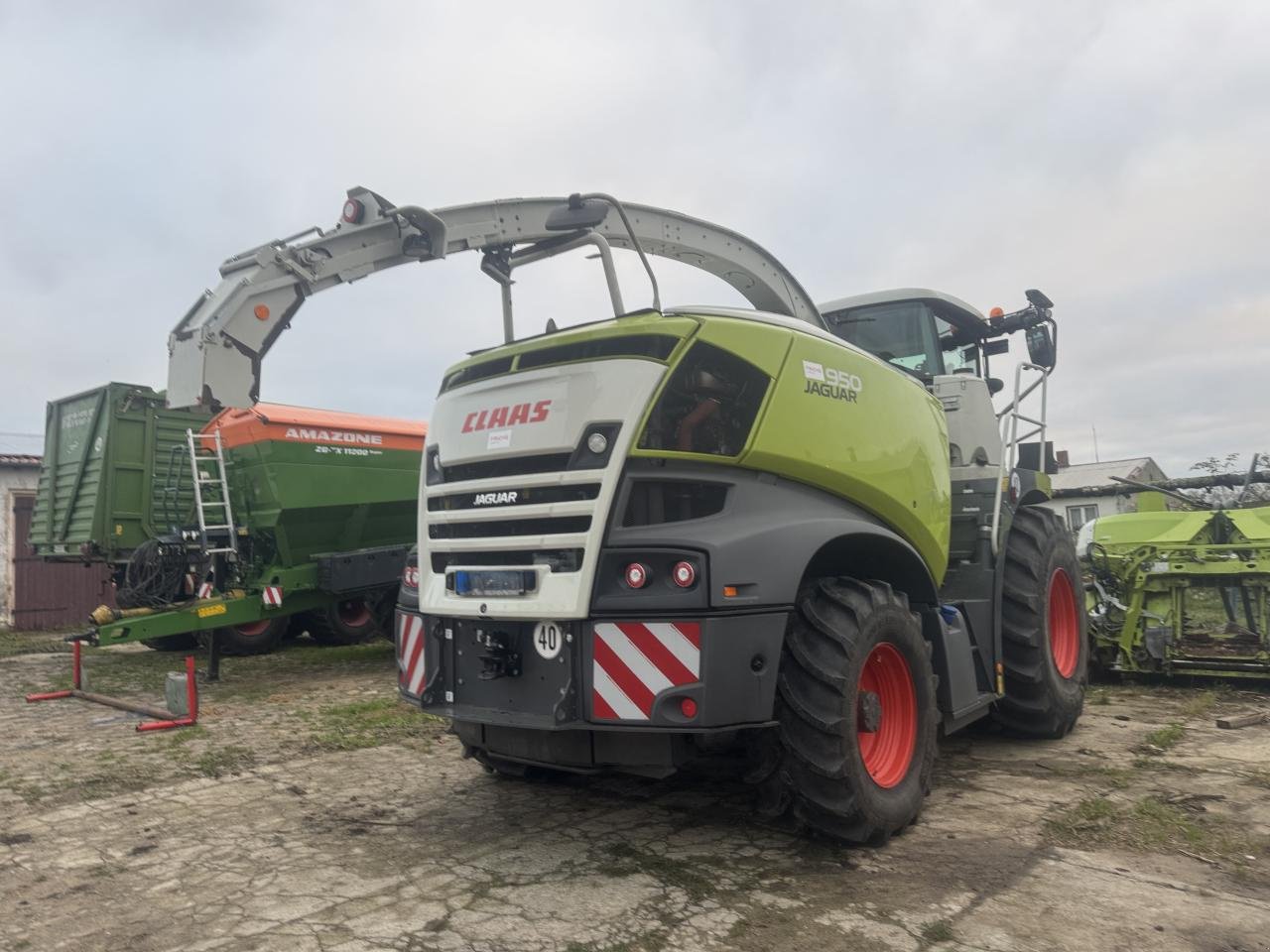 Feldhäcksler van het type CLAAS Jaguar 950 Vollausstattung mit Orbis750&PickUp, Gebrauchtmaschine in Könnern (Foto 3)