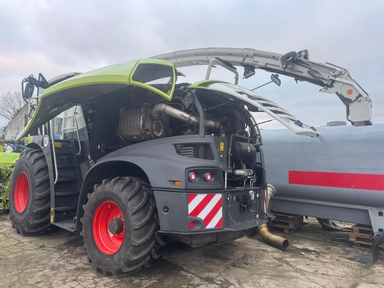 Feldhäcksler van het type CLAAS Jaguar 950 Vollausstattung mit Orbis750&PickUp, Gebrauchtmaschine in Könnern (Foto 11)