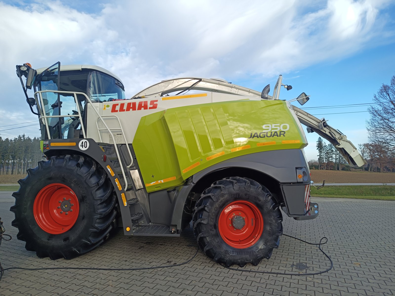 Feldhäcksler van het type CLAAS Jaguar 950, Gebrauchtmaschine in Bayern - Hohenpolding (Foto 1)