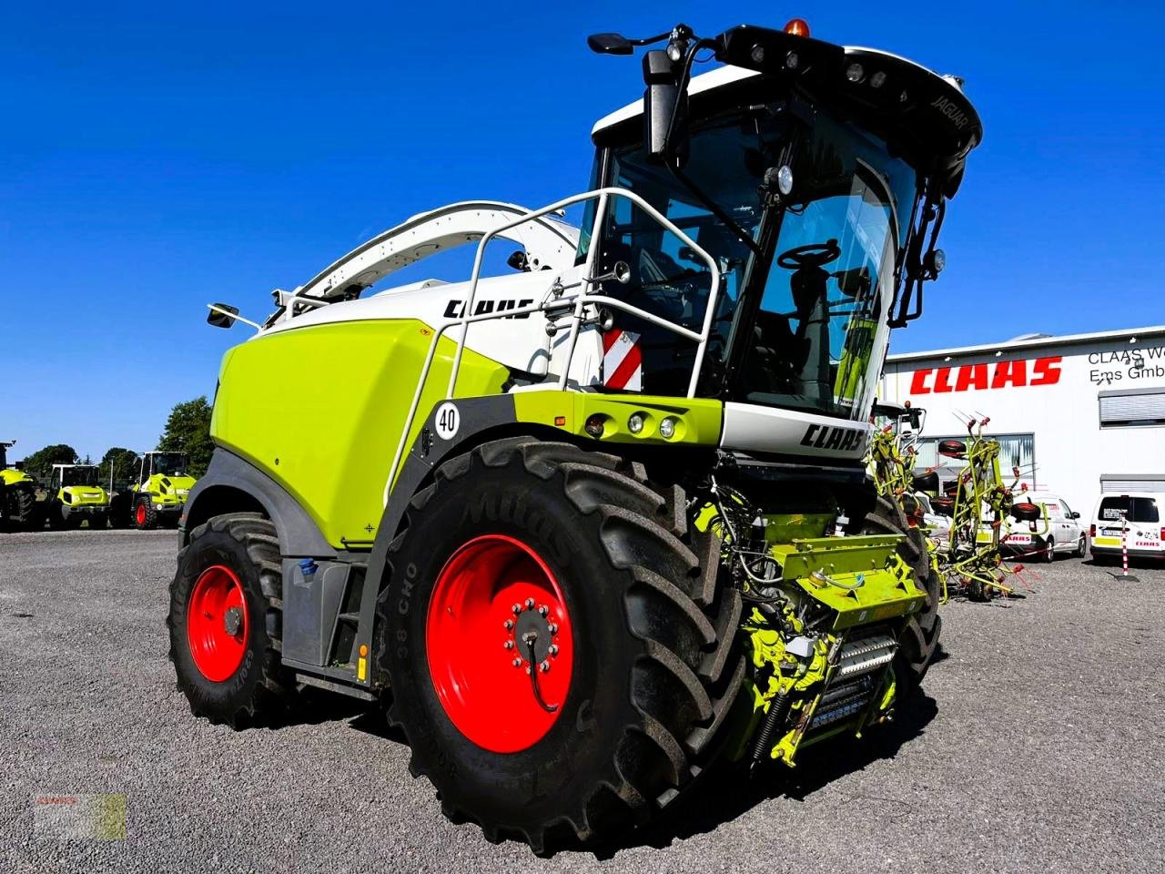 Feldhäcksler des Typs CLAAS JAGUAR 960 (502), ORBIS 750 AUTO CONTOUR, PU 300 PROFI CONTOUR, NIR Sensor, nur 753 h !, VOLL !!!, Gebrauchtmaschine in Westerstede (Bild 1)