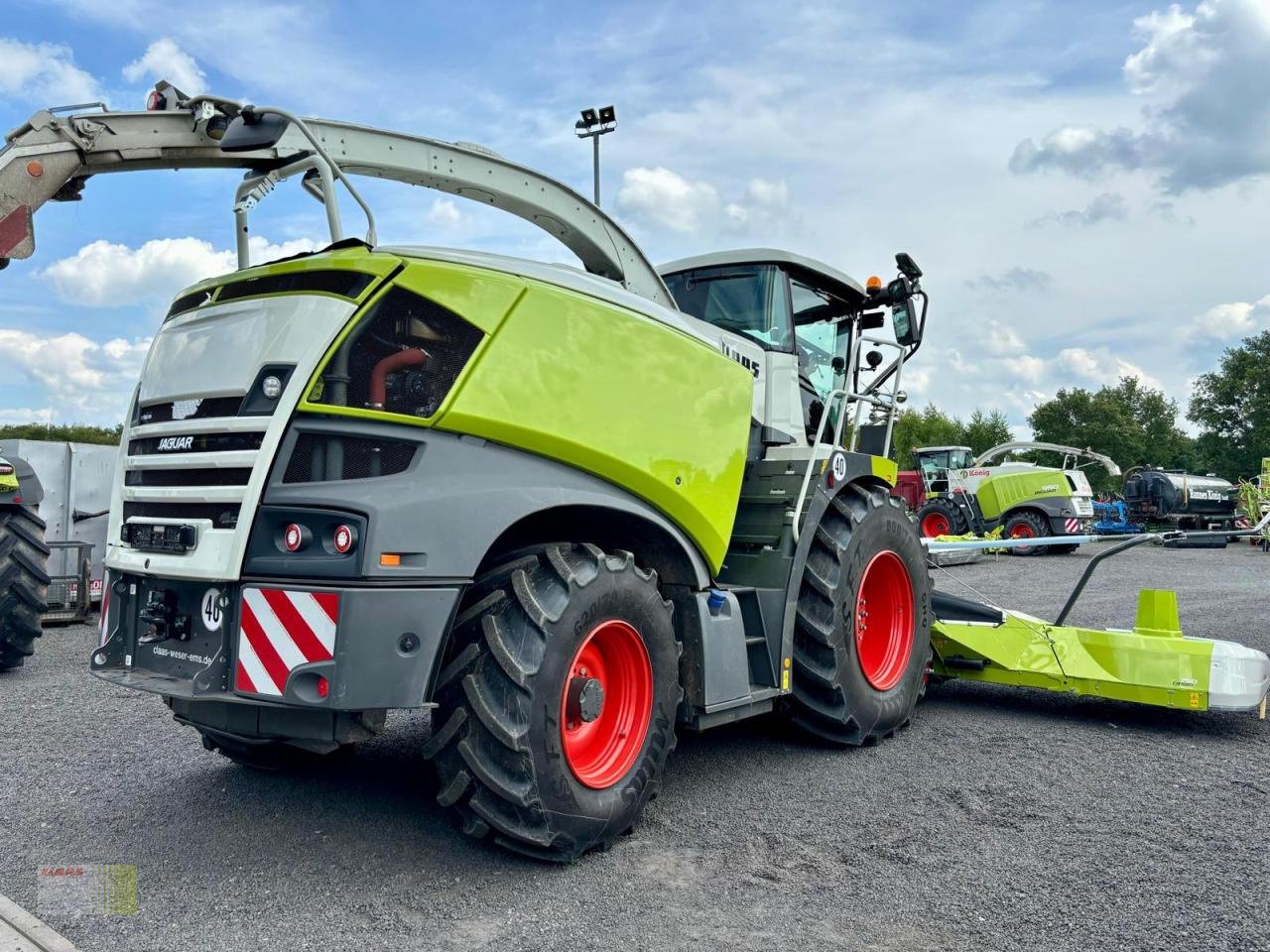 Feldhäcksler типа CLAAS JAGUAR 960 (502), ORBIS 750 AUTO CONTOUR, PU 300 PROFI CONTOUR, NIR Sensor, nur 753 h !, VOLL !!!, Gebrauchtmaschine в Westerstede (Фотография 7)