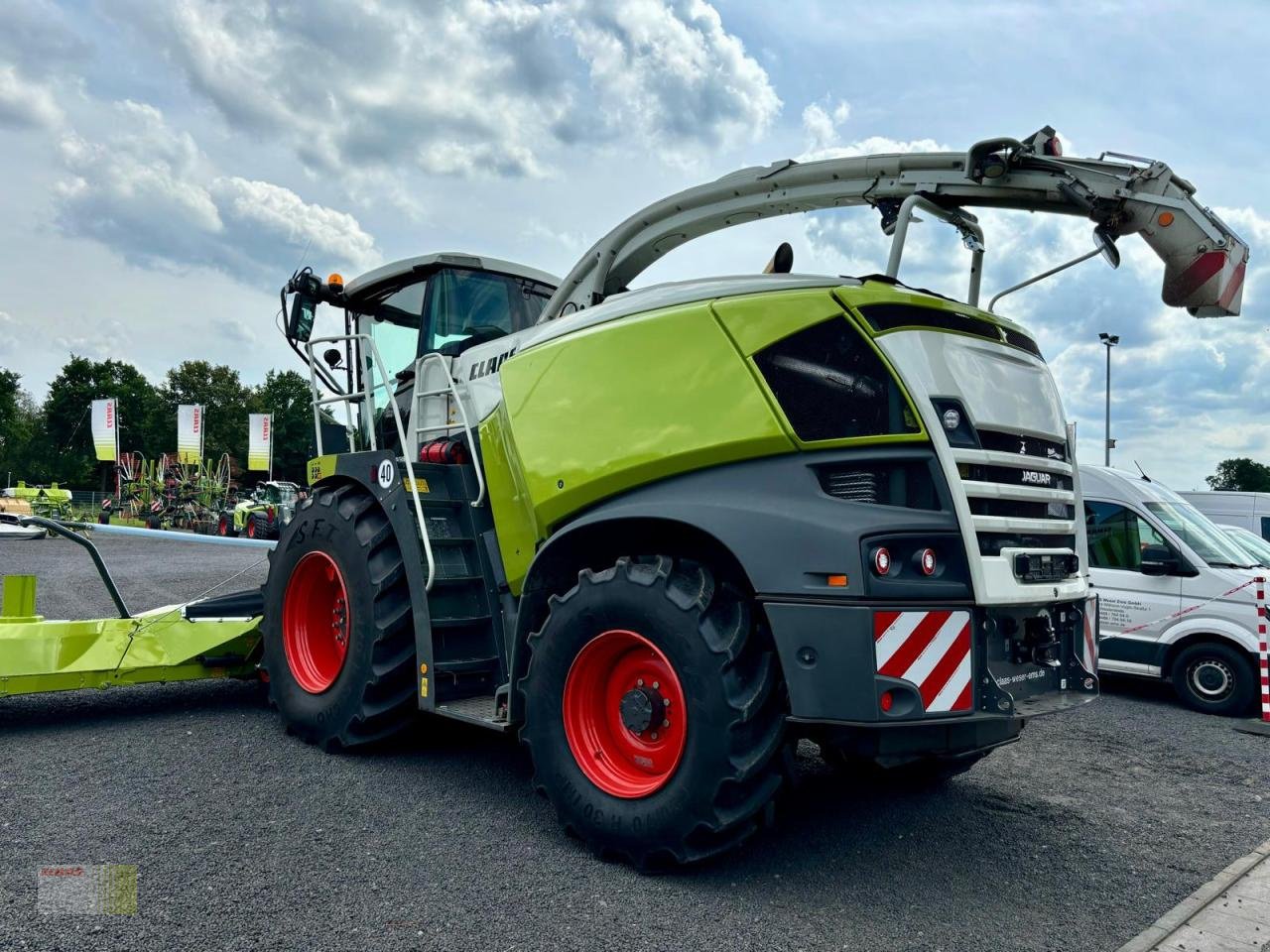 Feldhäcksler van het type CLAAS JAGUAR 960 (502), ORBIS 750 AUTO CONTOUR, PU 300 PROFI CONTOUR, NIR Sensor, nur 753 h !, VOLL !!!, Gebrauchtmaschine in Westerstede (Foto 8)