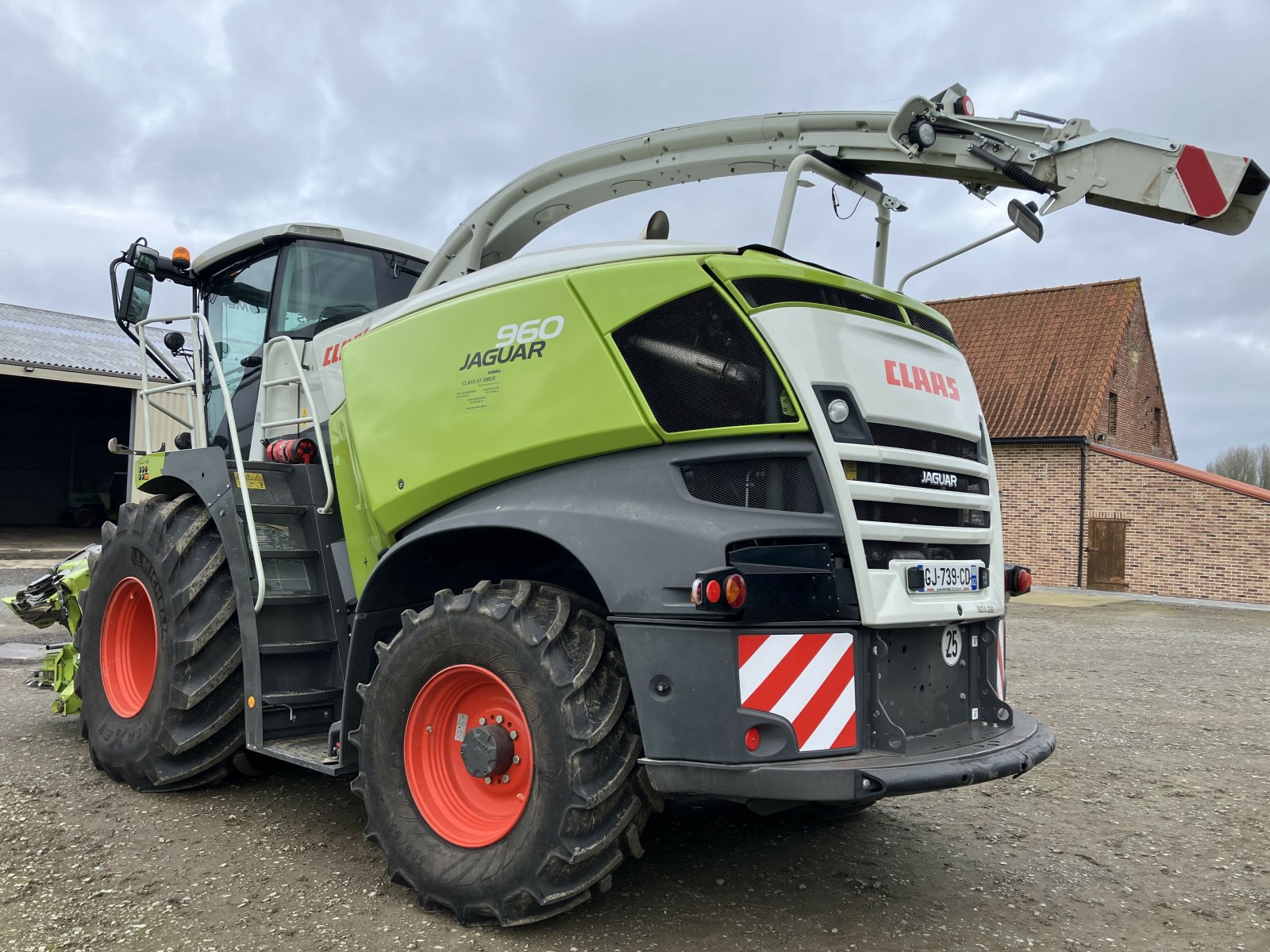 Feldhäcksler typu CLAAS JAGUAR 960 - S5, Gebrauchtmaschine w BLENDECQUES (Zdjęcie 2)