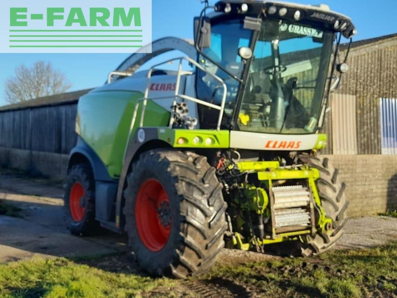 Feldhäcksler Türe ait CLAAS JAGUAR 970 4WD, Gebrauchtmaschine içinde MICHELDEVER, WINCHESTER (resim 2)