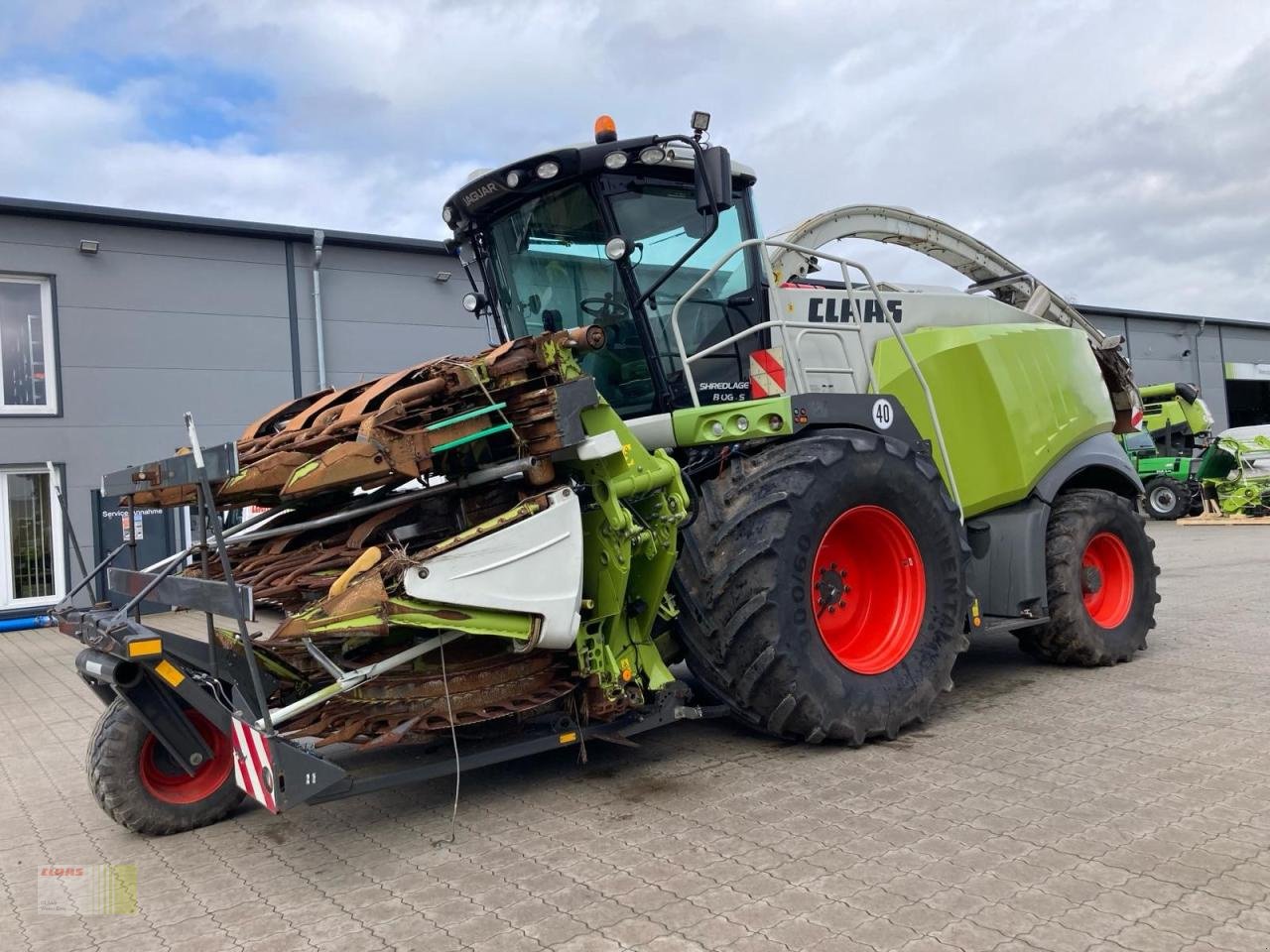 Feldhäcksler Türe ait CLAAS JAGUAR 980 (494), Allrad 4WD, 40 km/h, Quantimeter, Trockenmassesensor, ORBIS 900 AC, Gebrauchtmaschine içinde Ankum (resim 1)