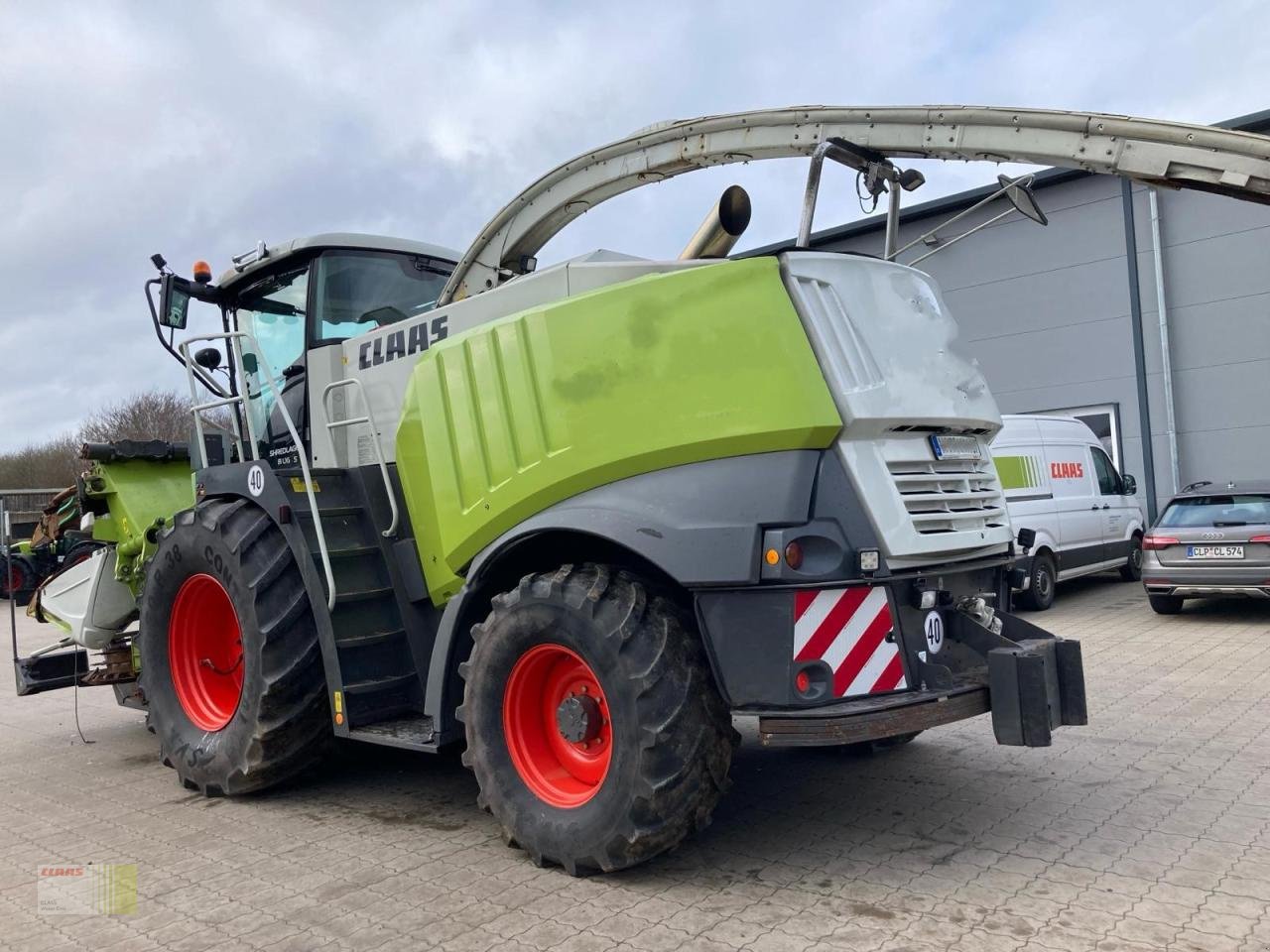 Feldhäcksler van het type CLAAS JAGUAR 980 (494), Allrad 4WD, 40 km/h, Quantimeter, Trockenmassesensor, ORBIS 900 AC, Gebrauchtmaschine in Ankum (Foto 2)