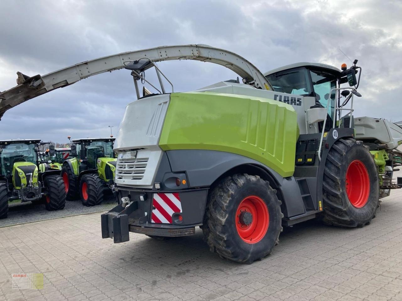 Feldhäcksler Türe ait CLAAS JAGUAR 980 (494), Allrad 4WD, 40 km/h, Quantimeter, Trockenmassesensor, ORBIS 900 AC, Gebrauchtmaschine içinde Ankum (resim 3)