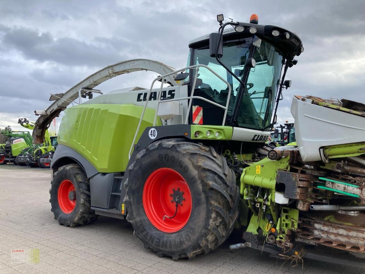 Feldhäcksler a típus CLAAS JAGUAR 980 (494), Allrad 4WD, 40 km/h, Quantimeter, Trockenmassesensor, ORBIS 900 AC, Gebrauchtmaschine ekkor: Ankum (Kép 4)