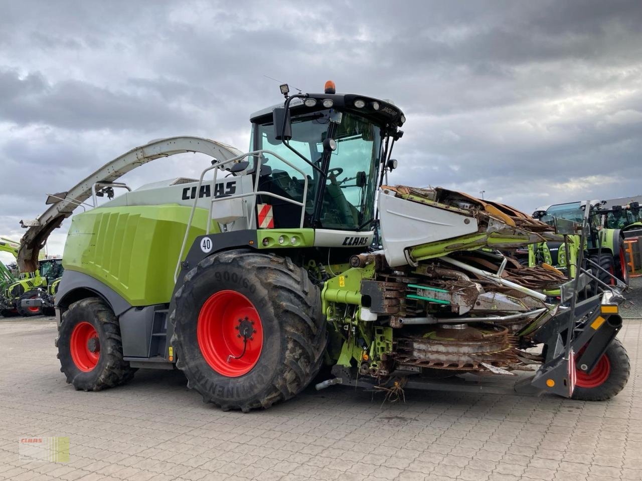 Feldhäcksler du type CLAAS JAGUAR 980 (494), Allrad 4WD, 40 km/h, Quantimeter, Trockenmassesensor, ORBIS 900 AC, Gebrauchtmaschine en Ankum (Photo 5)