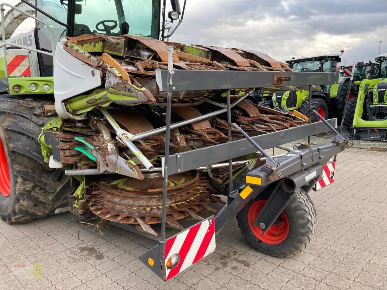 Feldhäcksler typu CLAAS JAGUAR 980 (494), Allrad 4WD, 40 km/h, Quantimeter, Trockenmassesensor, ORBIS 900 AC, Gebrauchtmaschine w Ankum (Zdjęcie 14)