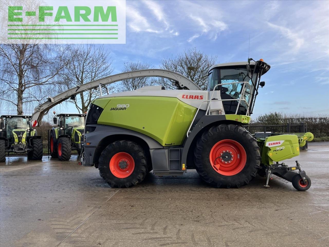 Feldhäcksler typu CLAAS JAGUAR 980 4WD, Gebrauchtmaschine w SUFFOLK (Zdjęcie 5)