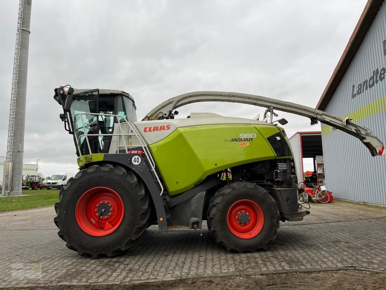 Feldhäcksler Türe ait CLAAS Jaguar 980, Gebrauchtmaschine içinde Schora (resim 7)