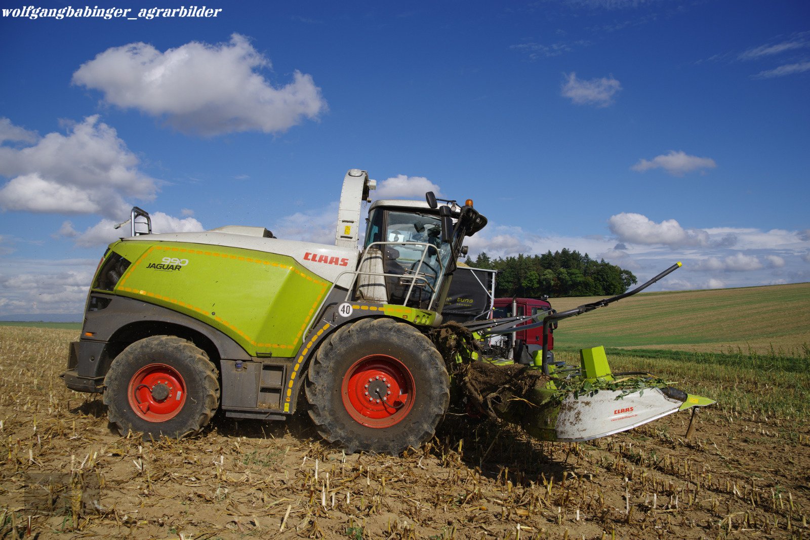 Feldhäcksler van het type CLAAS Jaguar 990 RTK GPS Vollausstattung+orbis 900, Gebrauchtmaschine in Eichendorf (Foto 4)