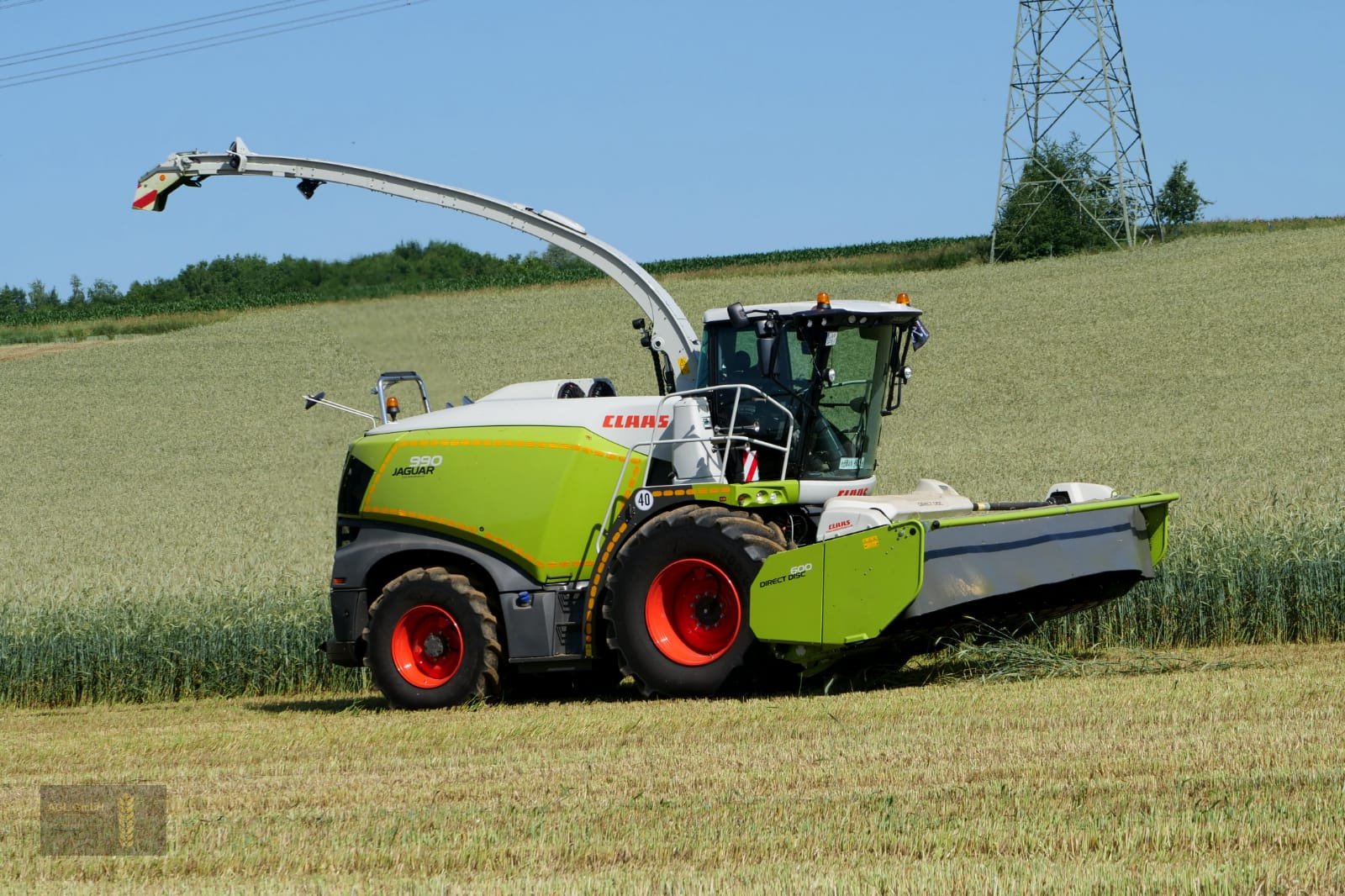 Feldhäcksler za tip CLAAS Jaguar 990 RTK GPS Vollausstattung+orbis 900, Gebrauchtmaschine u Eichendorf (Slika 6)