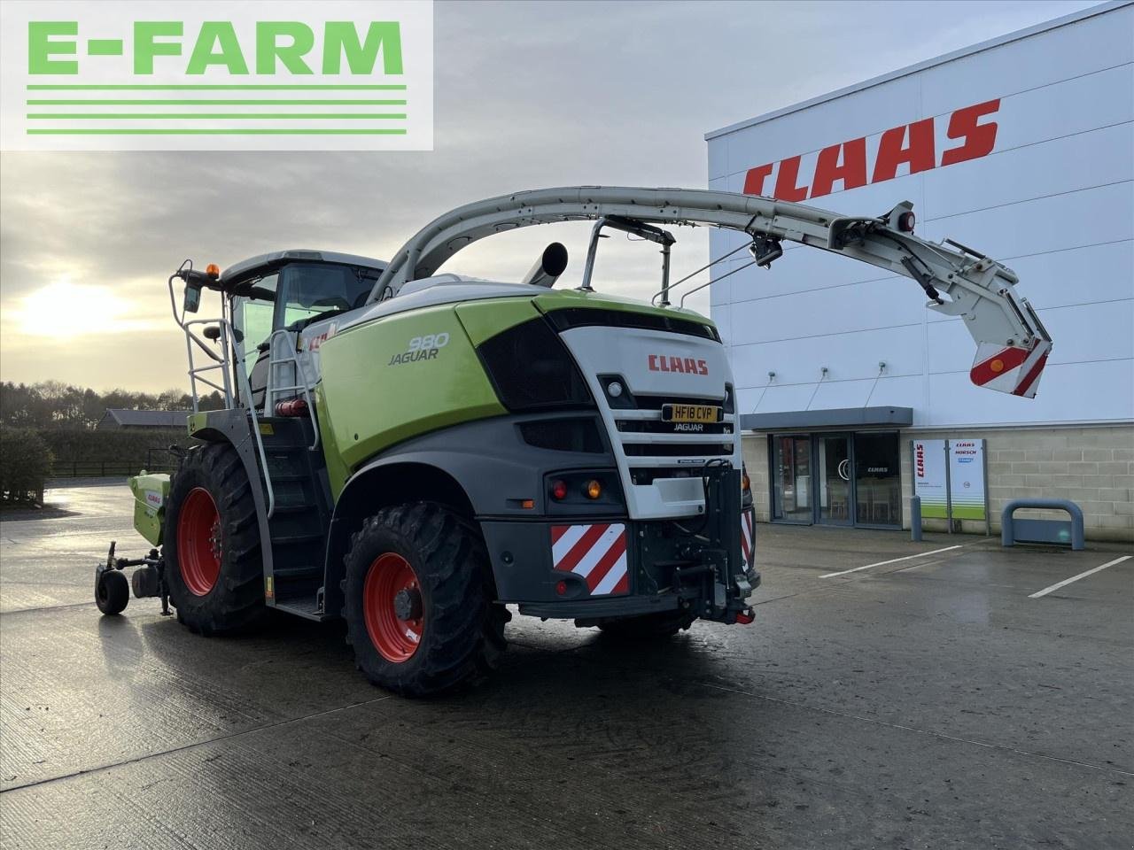 Feldhäcksler a típus CLAAS USED 2018 JAGUAR 980, Gebrauchtmaschine ekkor: SUFFOLK (Kép 9)