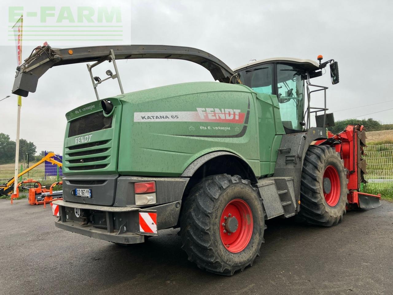 Feldhäcksler of the type Fendt fendt katana 65+ kemper 375, Gebrauchtmaschine in BLENDECQUES (Picture 9)