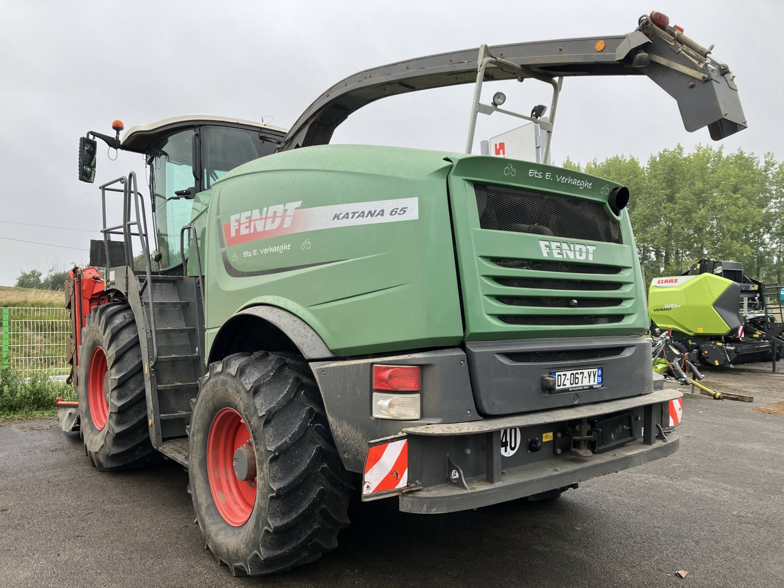 Feldhäcksler des Typs Fendt FENDT KATANA 65+ KEMPER 375, Gebrauchtmaschine in BLENDECQUES (Bild 7)