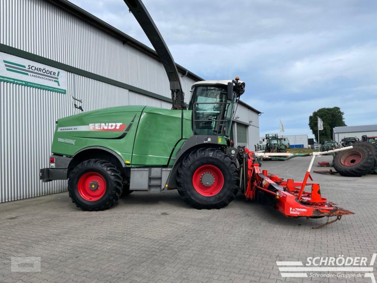 Feldhäcksler Türe ait Fendt KATANA 65 + KEMPER 375 PLUS, Gebrauchtmaschine içinde Wildeshausen (resim 2)