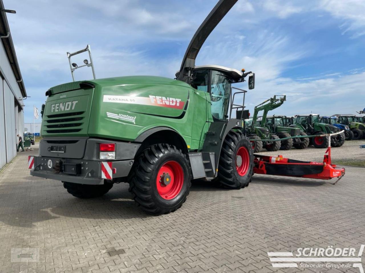 Feldhäcksler du type Fendt KATANA 65 + KEMPER 375 PLUS, Gebrauchtmaschine en Wildeshausen (Photo 3)