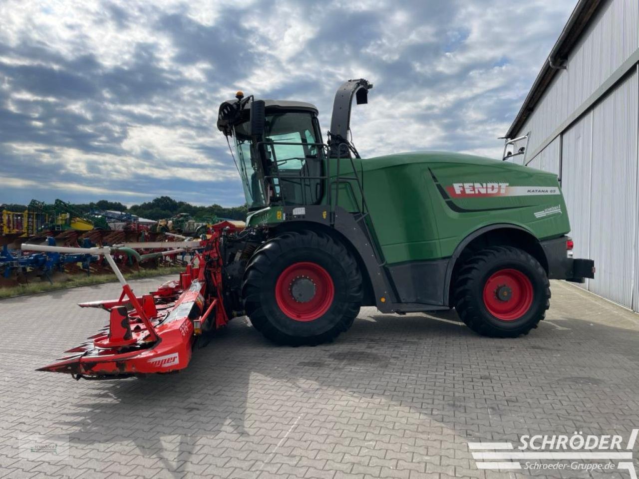 Feldhäcksler del tipo Fendt KATANA 65 + KEMPER 375 PLUS, Gebrauchtmaschine In Wildeshausen (Immagine 4)