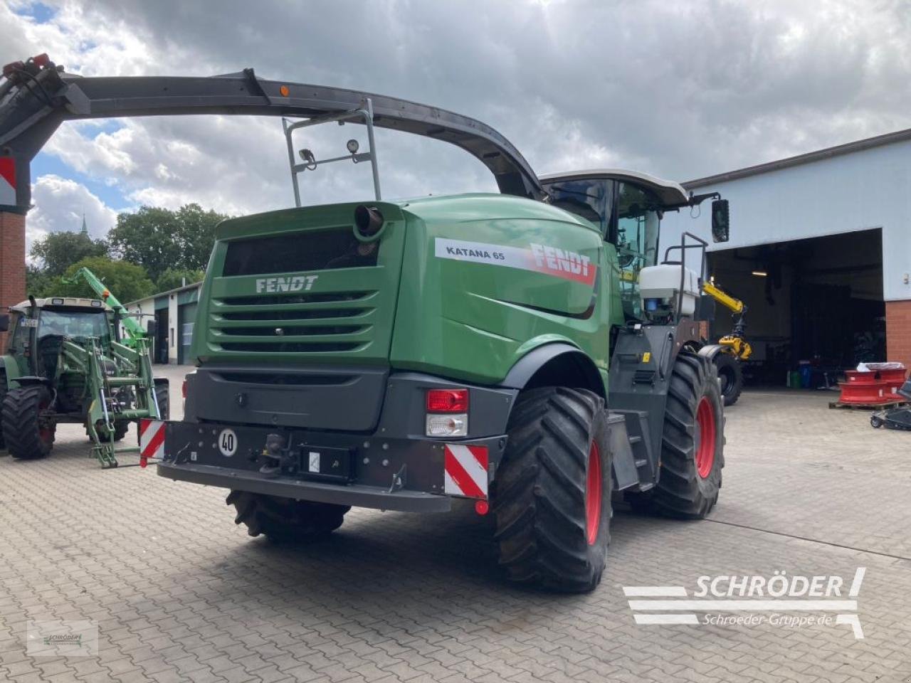 Feldhäcksler типа Fendt KATANA 65 + KEMPER 375, Gebrauchtmaschine в Wildeshausen (Фотография 3)