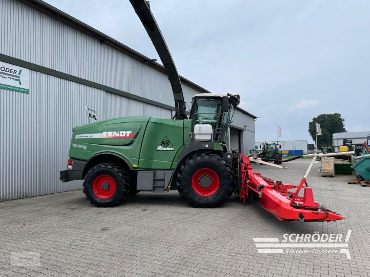 Feldhäcksler del tipo Fendt KATANA 65 + KEMPER 390 PLUS, Neumaschine en Wildeshausen (Imagen 2)