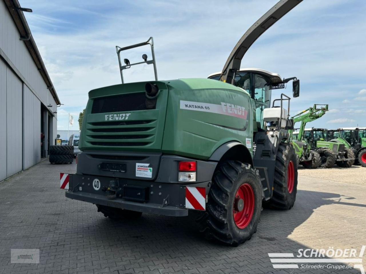 Feldhäcksler del tipo Fendt KATANA 65 + KEMPER 390 PLUS, Neumaschine en Wildeshausen (Imagen 3)