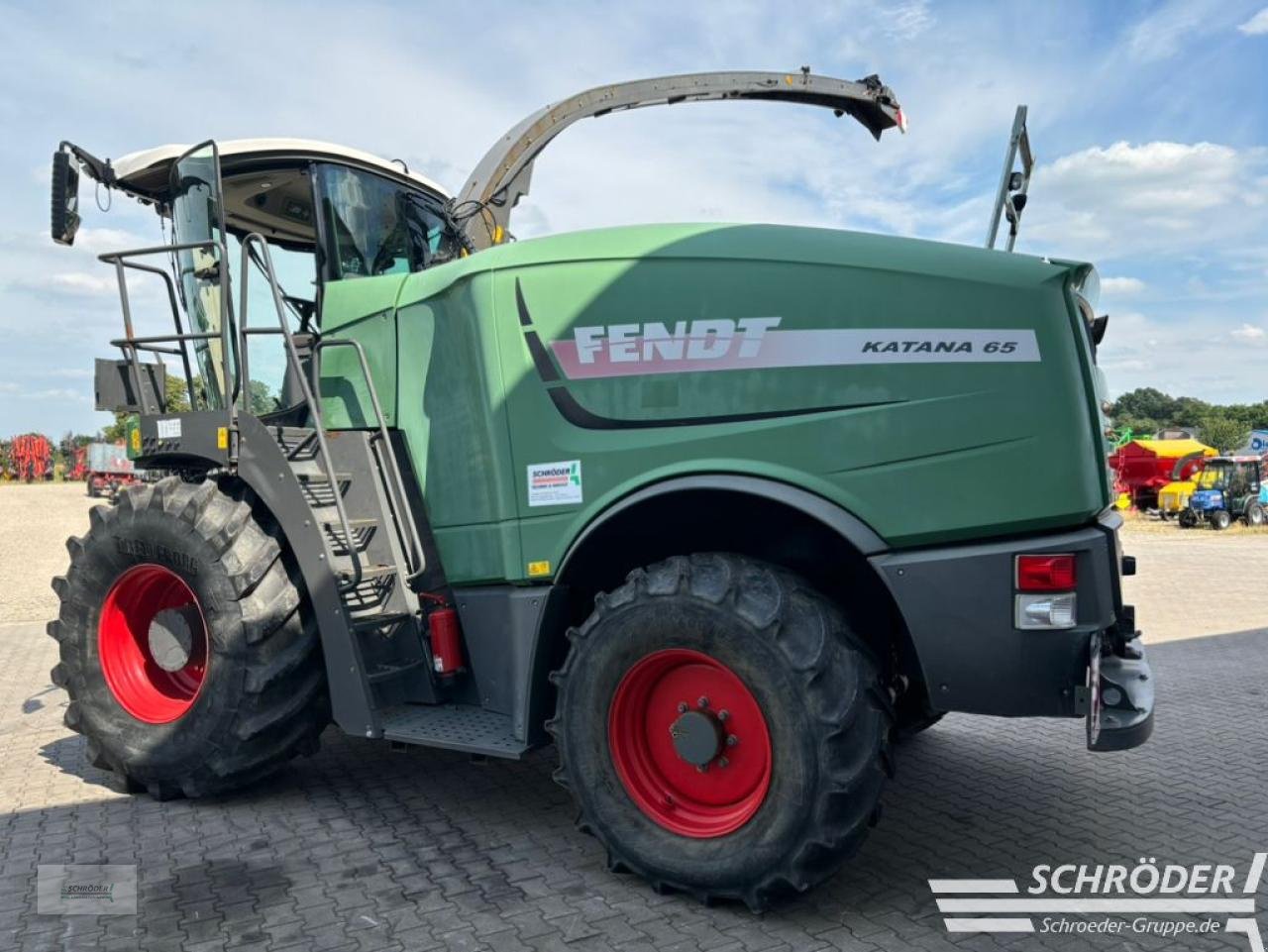 Feldhäcksler del tipo Fendt KATANA 65 + KEMPER 390 PLUS, Neumaschine en Wildeshausen (Imagen 4)